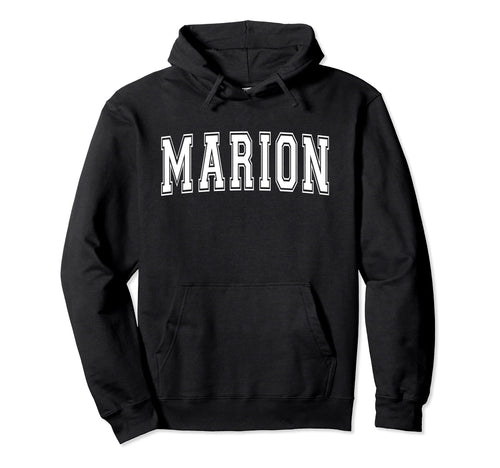 Marion Il Illinois Usa Sports Varsity Hoodie - Streetwear Style for Adults - T-Shirt, Sweatshirt, Hoodie