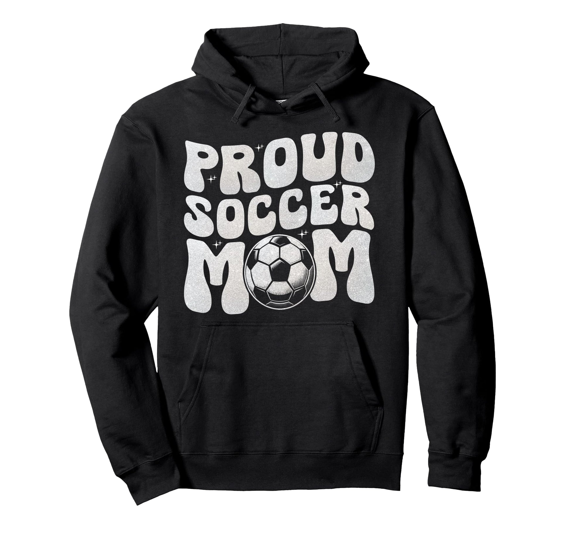 Proud Soccer Mom Football Mama Soccer Hoodie - Aesthetic Graphic Men Women - T-Shirt, Sweatshirt, Hoodie