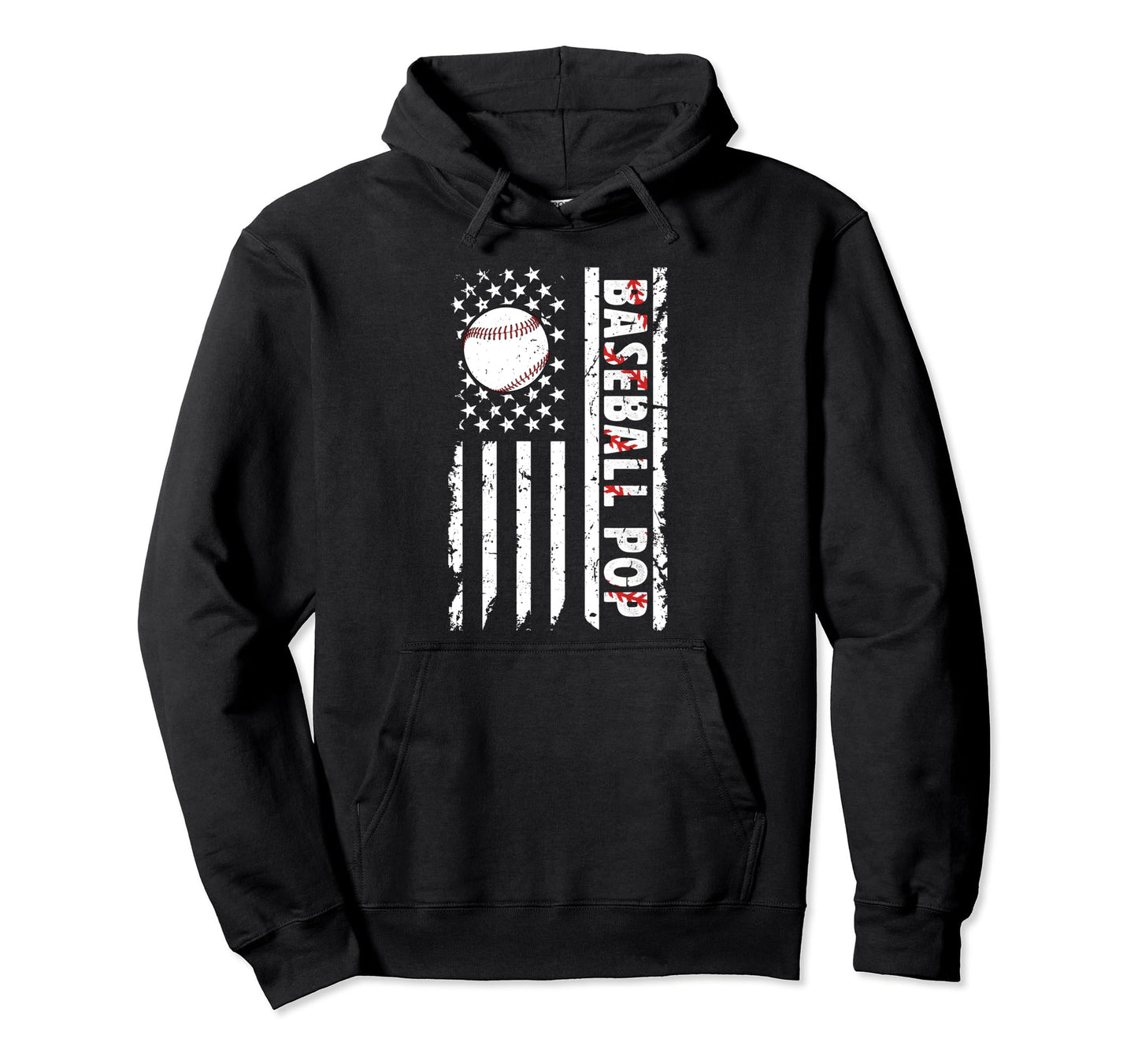 Baseball Pop Baseball Player Pop Us Hoodie - Custom Art Print for Adults - T-Shirt, Sweatshirt, Hoodie