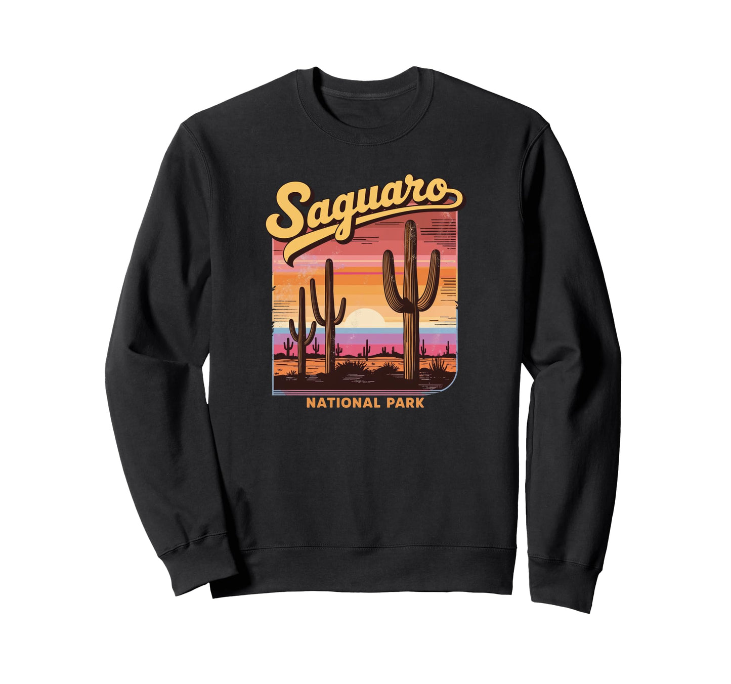 Saguaro National Park Sunset Sweatshirt - Streetwear Style Men Women - T-Shirt, Sweatshirt, Hoodie