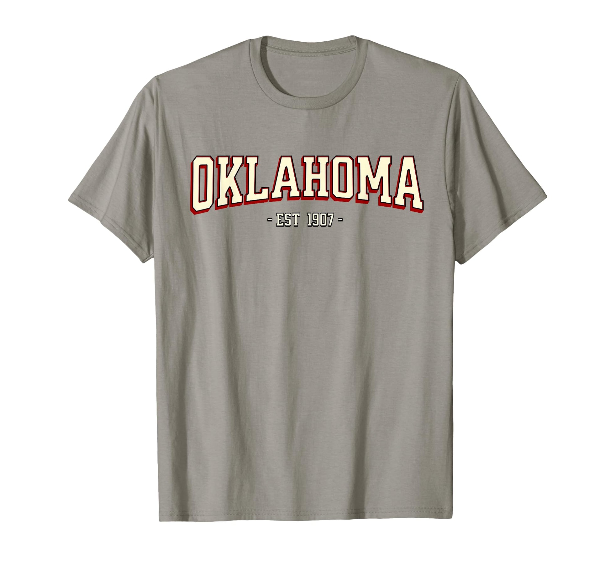 Ok Varsity Oklahoma T-Shirt - Unique Graphic Men Women - T-Shirt, Sweatshirt, Hoodie