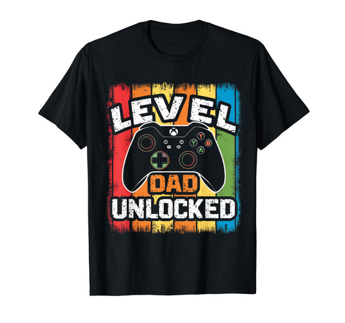 Dad Level Unlocked Gamer Soon To Be T-Shirt - Streetwear Style Unisex - T-Shirt, Sweatshirt, Hoodie