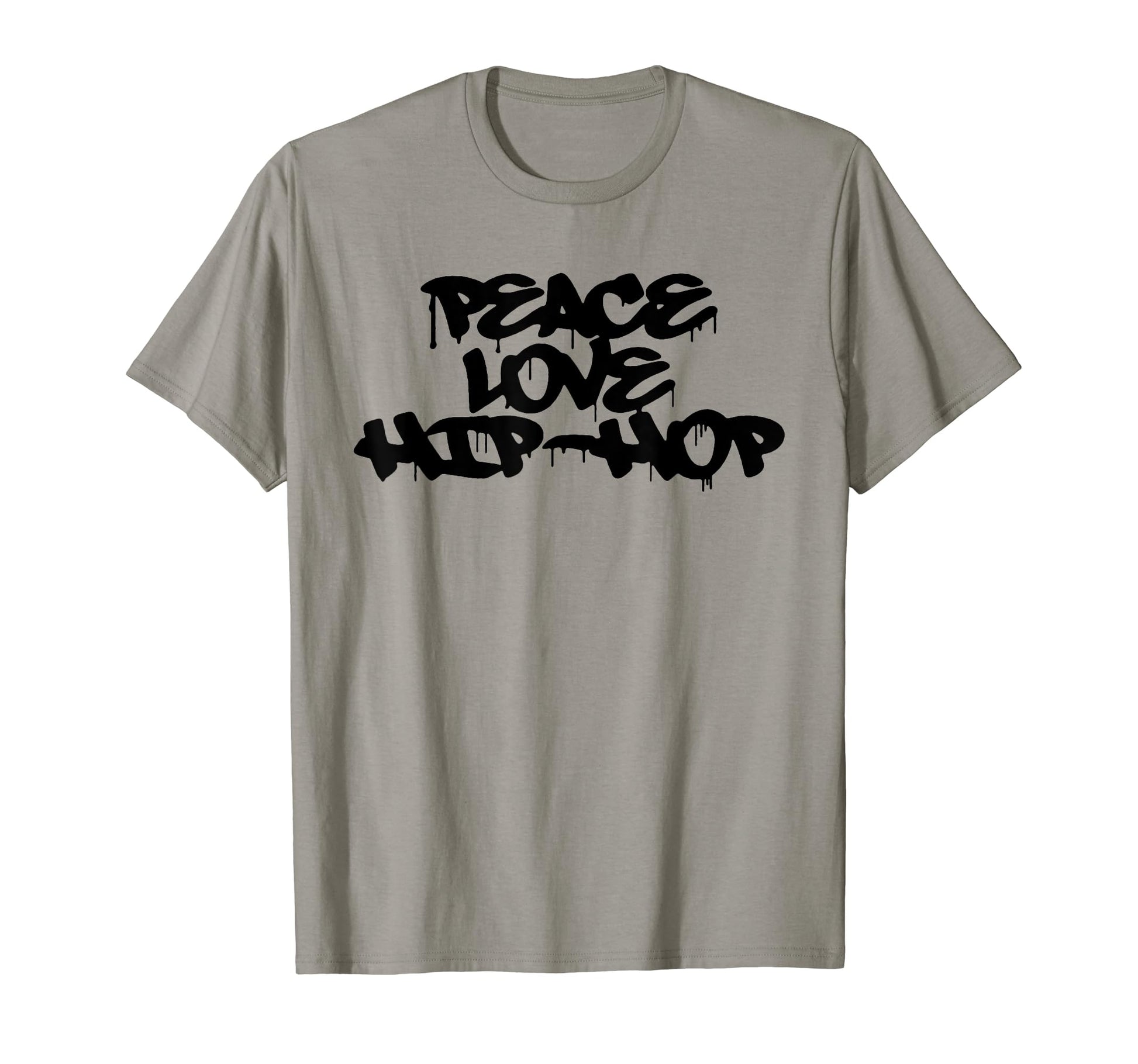 Peace Love Hip Hop Old School Rap T-Shirt - Custom Art Print Men Women - T-Shirt, Sweatshirt, Hoodie