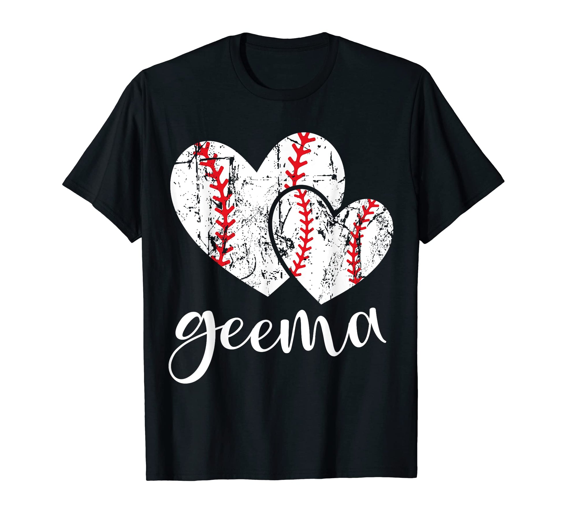 Baseball Geema Heart Ball Funny T-Shirt - Custom Art Print for Adults - T-Shirt, Sweatshirt, Hoodie