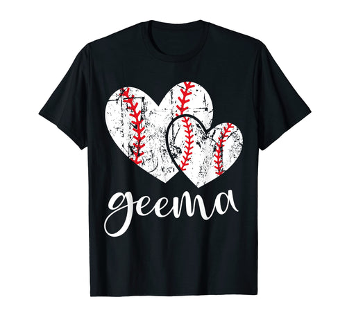 Baseball Geema Heart Ball Funny T-Shirt - Custom Art Print for Adults - T-Shirt, Sweatshirt, Hoodie