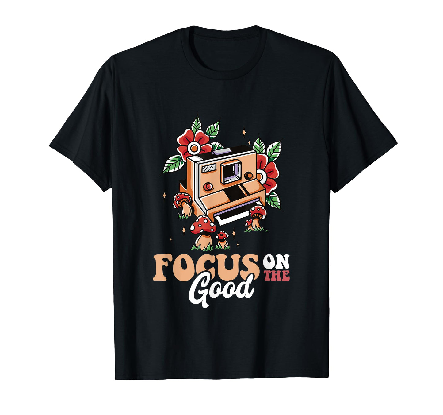 Funny Photographer Camera Focus Good T-Shirt - Graphic Print for Adults - T-Shirt, Sweatshirt, Hoodie