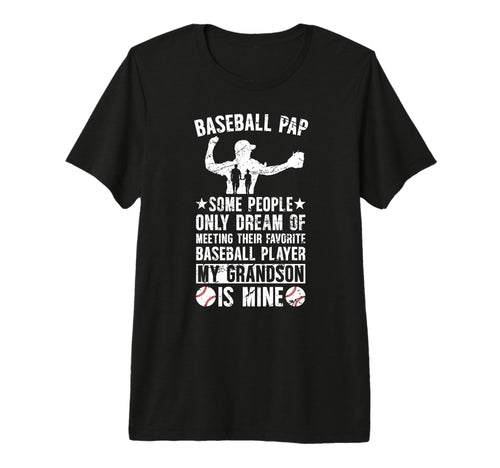 Mens Favorite Baseball Player Pap T-Shirt - Custom Art Print Men Women - T-Shirt, Sweatshirt, Hoodie