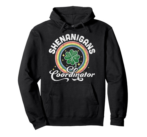 Shenanigans Coordinator Funny Teacher Hoodie - Novelty Apparel for Adults - T-Shirt, Sweatshirt, Hoodie