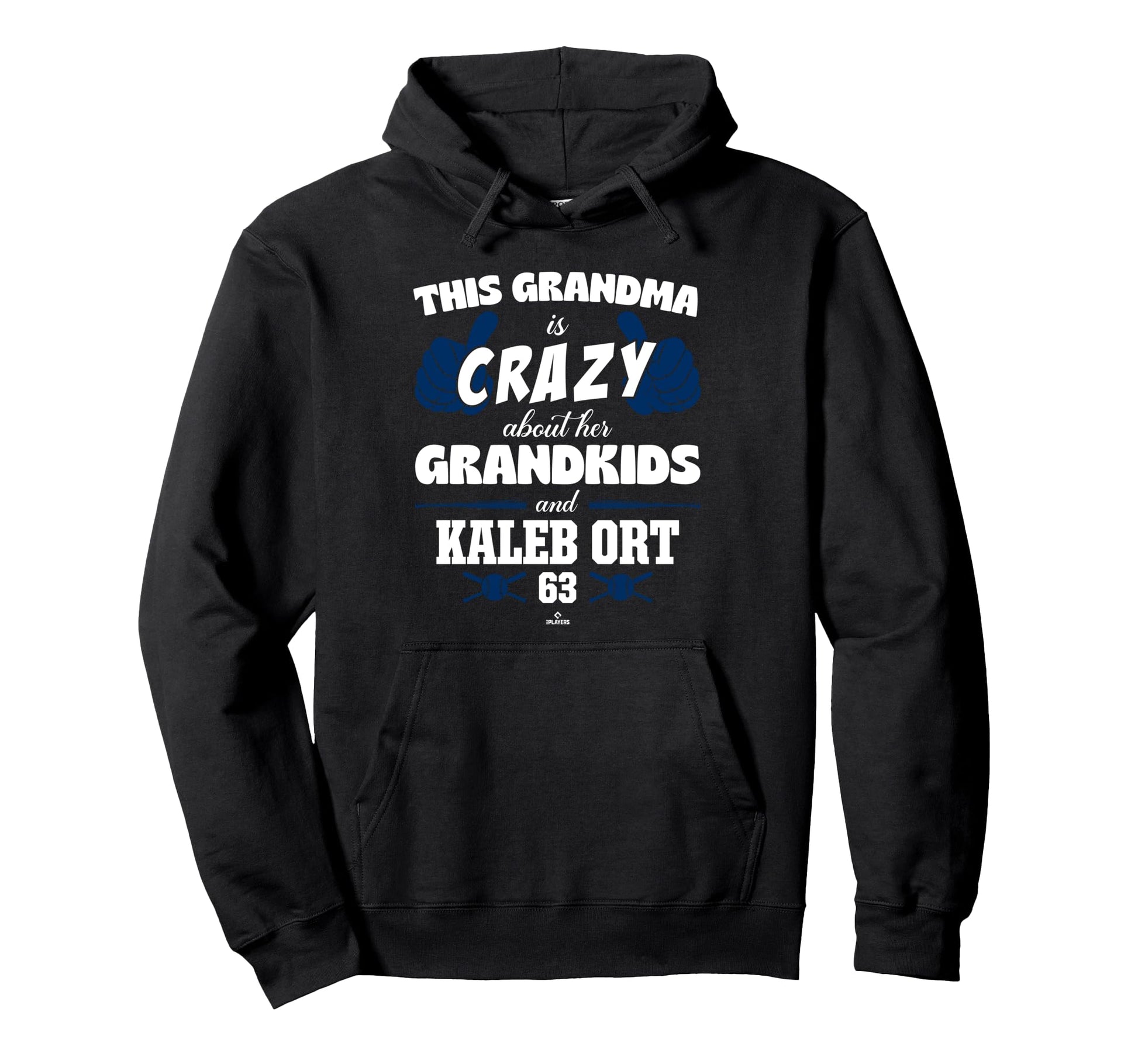 Grandma Crazy Kaleb Ort Houston Baseball Hoodie - Streetwear Style Unisex - T-Shirt, Sweatshirt, Hoodie