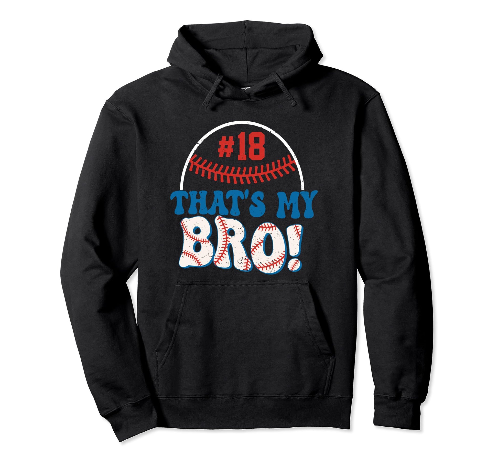 Thats My Bro Baseball Snack Baseball Hoodie - Custom Art Print Men Women - T-Shirt, Sweatshirt, Hoodie