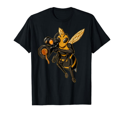 Killer Beez Hip Hop Old School Rap T-Shirt - Custom Art Print Men Women - T-Shirt, Sweatshirt, Hoodie