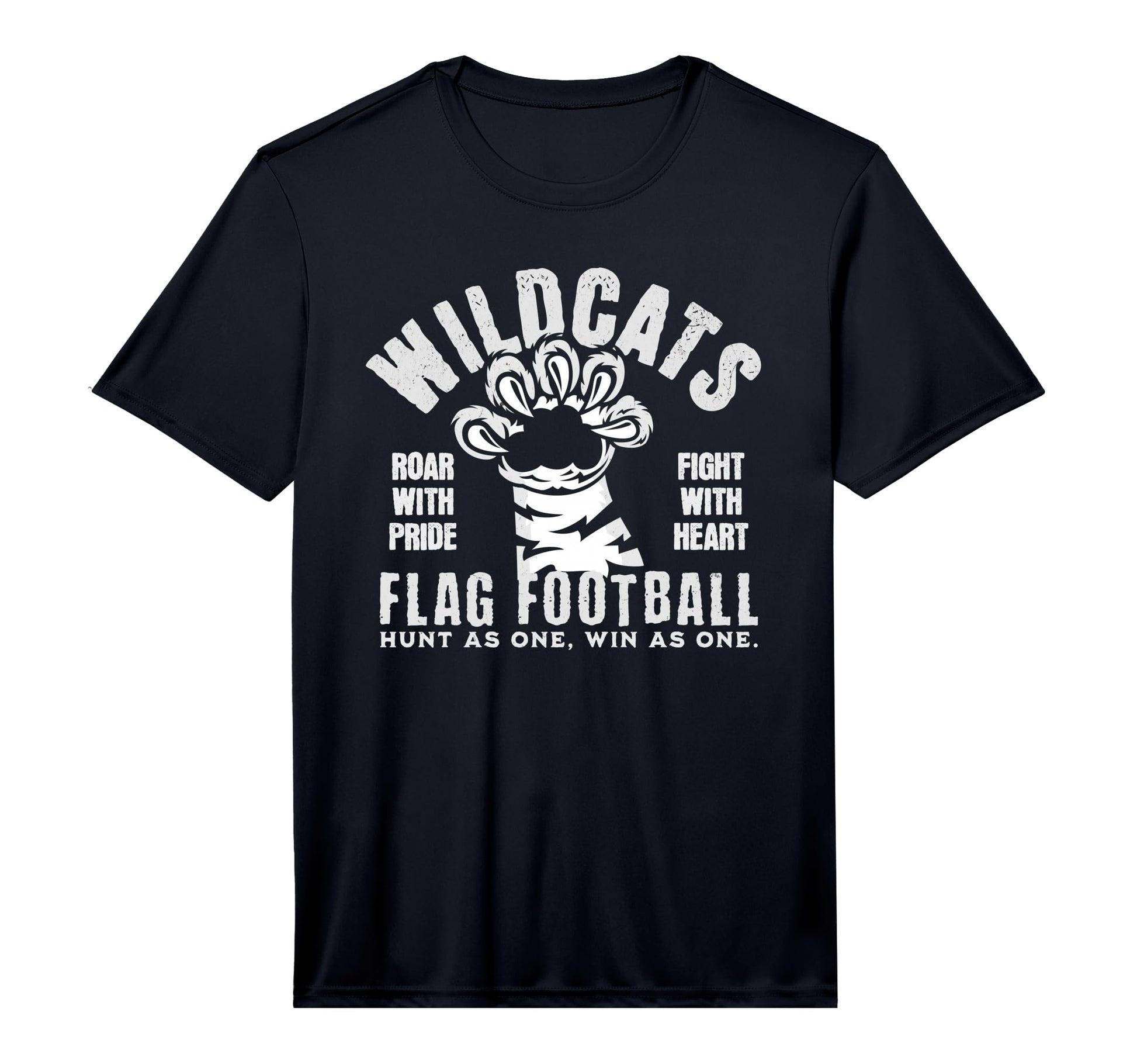 Wildcats Flag Football Game Day T-Shirt - Novelty Apparel for Adults - T-Shirt, Sweatshirt, Hoodie
