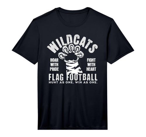Wildcats Flag Football Game Day T-Shirt - Novelty Apparel for Adults - T-Shirt, Sweatshirt, Hoodie
