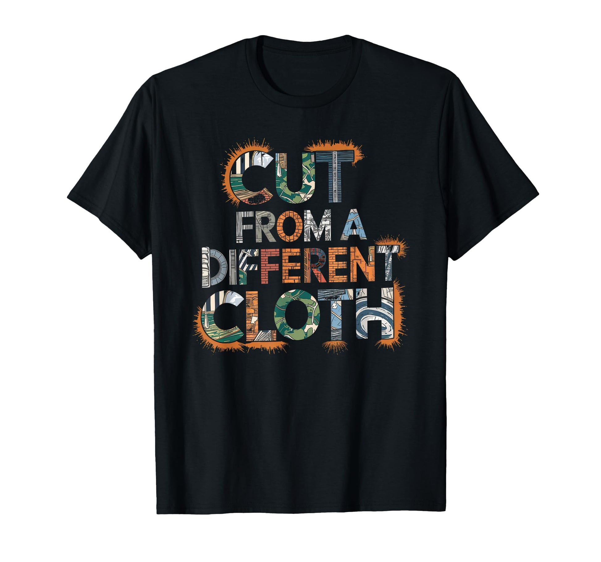 Cut From Different Cloth Urban Hip Hop T-Shirt - Custom Art Print Men Women - T-Shirt, Sweatshirt, Hoodie