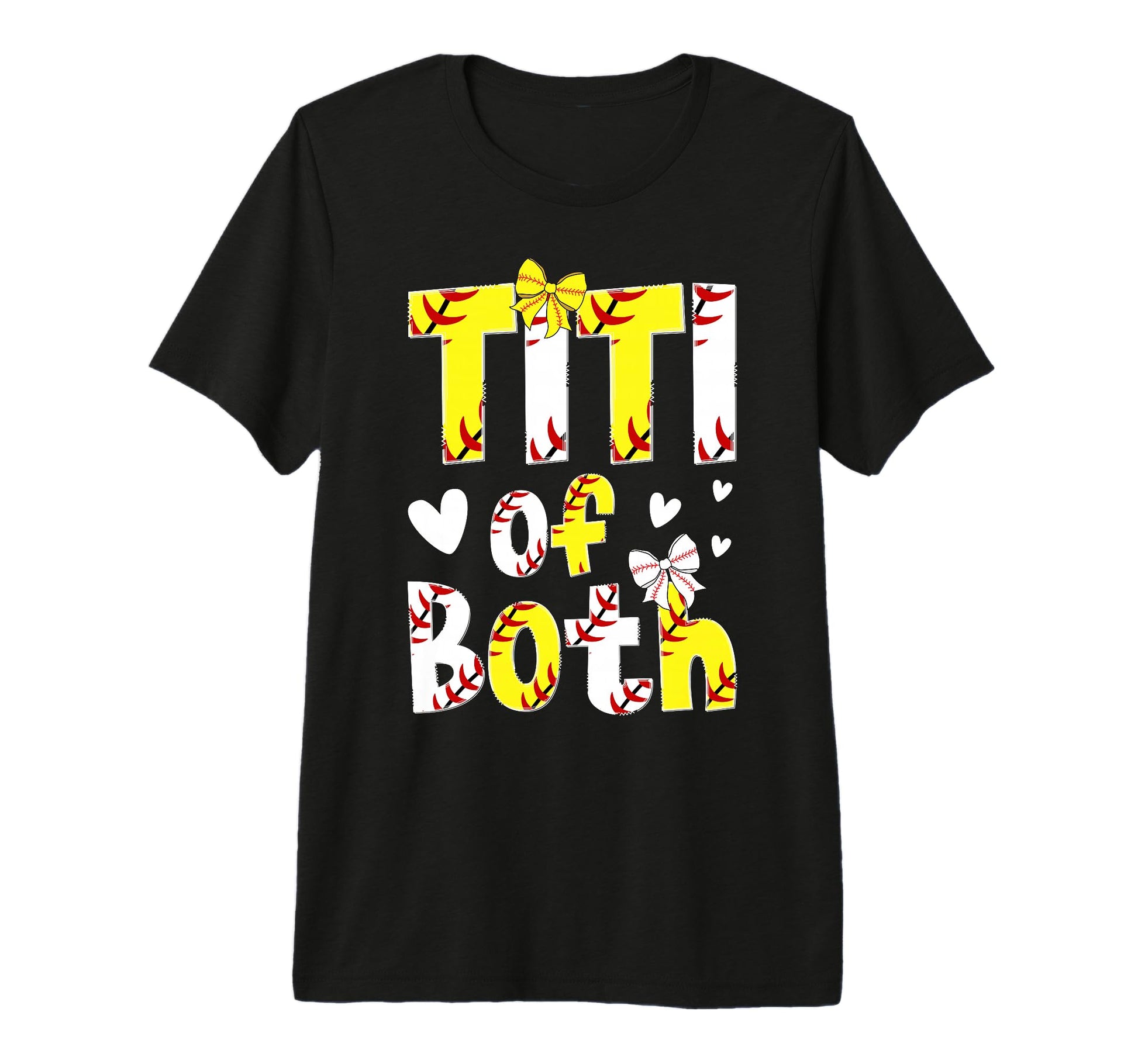 Titi Both Proud Softball Baseball Titi T-Shirt - Minimalist Print Unisex - T-Shirt, Sweatshirt, Hoodie