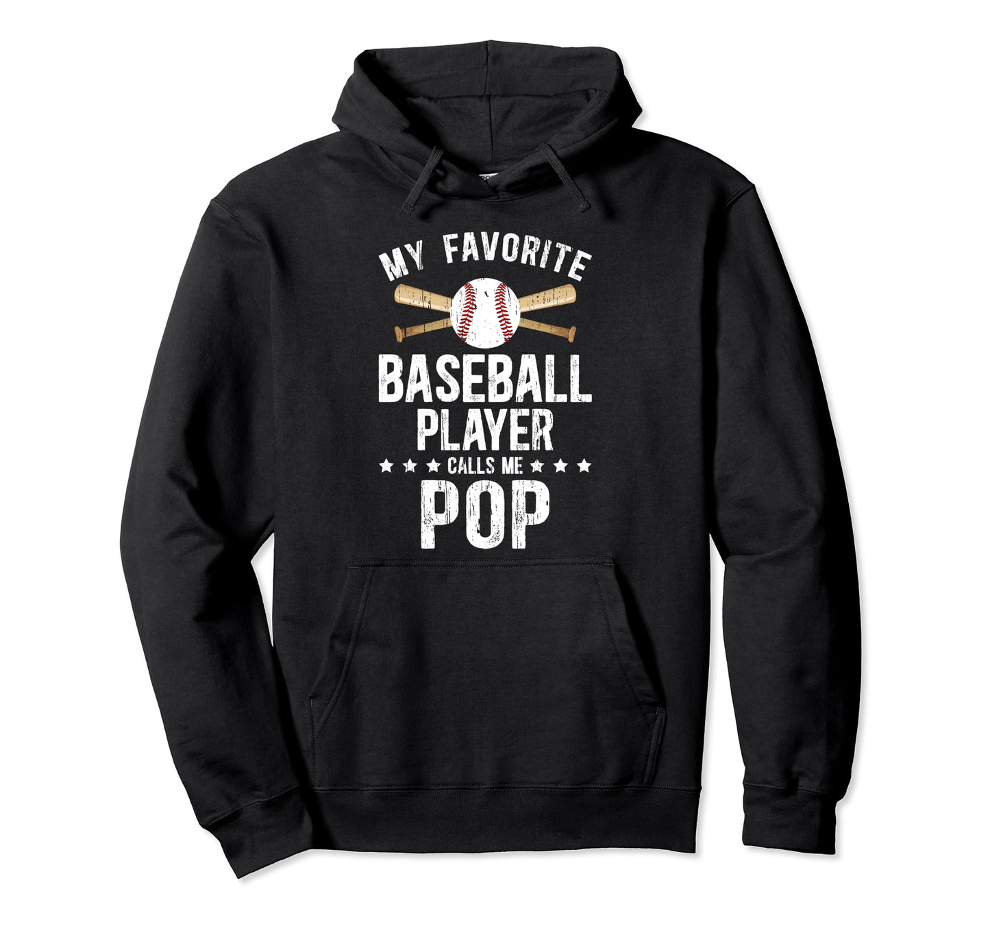 My Favorite Baseball Player Pop Hoodie - Casual Everyday Wear Unisex - T-Shirt, Sweatshirt, Hoodie