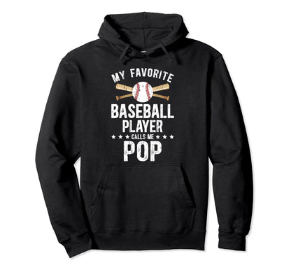 My Favorite Baseball Player Pop Hoodie - Casual Everyday Wear Unisex - T-Shirt, Sweatshirt, Hoodie