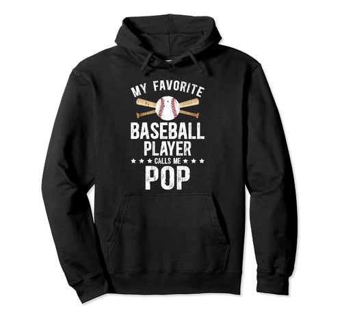 My Favorite Baseball Player Pop Hoodie - Casual Everyday Wear Unisex - T-Shirt, Sweatshirt, Hoodie