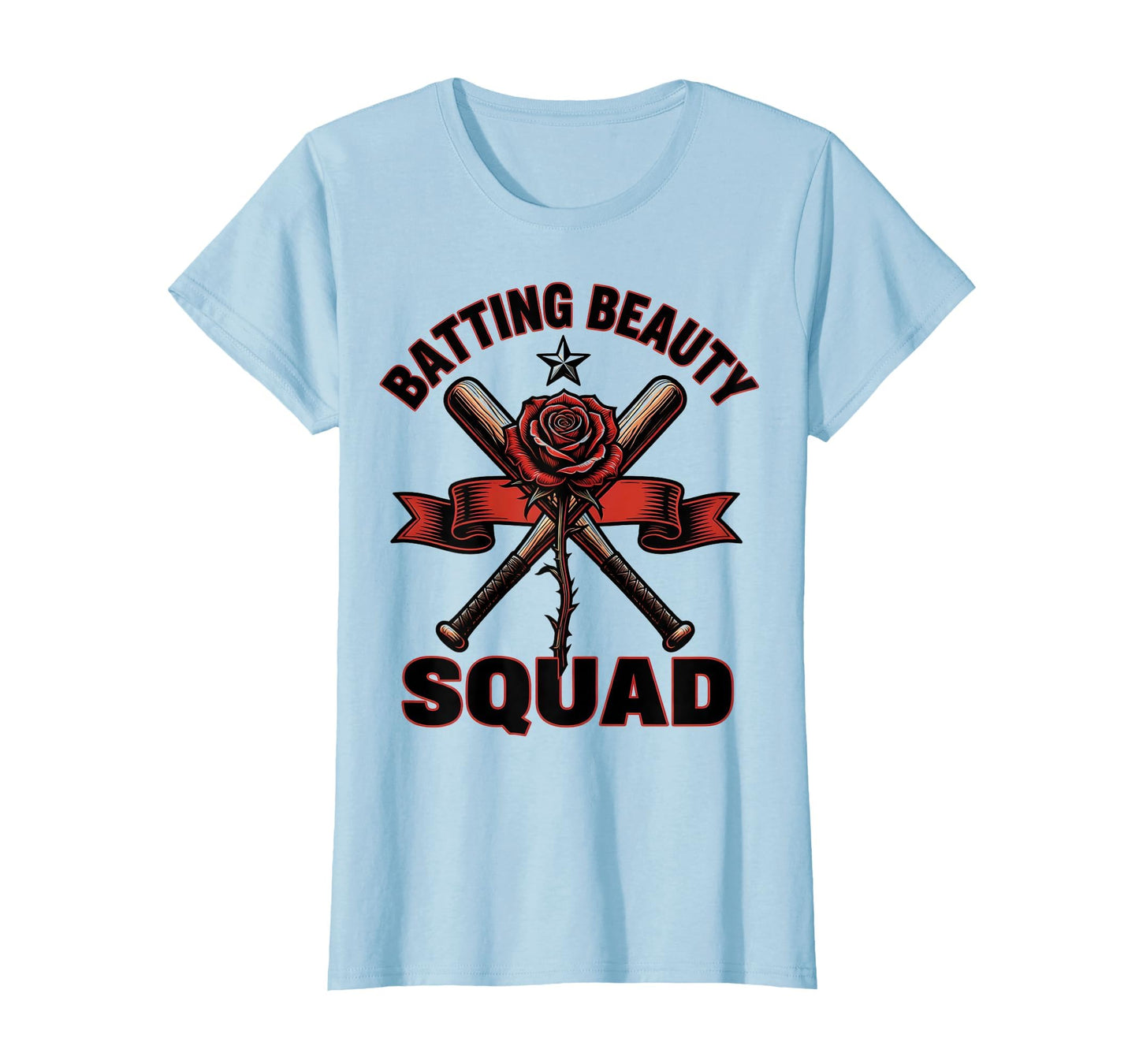 Batting Beauty Squad Baseball T-Shirt - Fun Novelty Design for Adults - T-Shirt, Sweatshirt, Hoodie