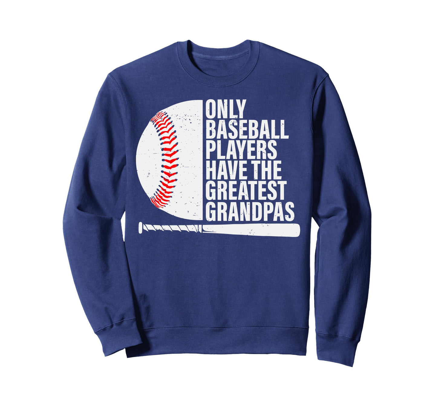 Baseball Grandpa Baseball Players Sweatshirt - Minimalist Print Unisex - T-Shirt, Sweatshirt, Hoodie