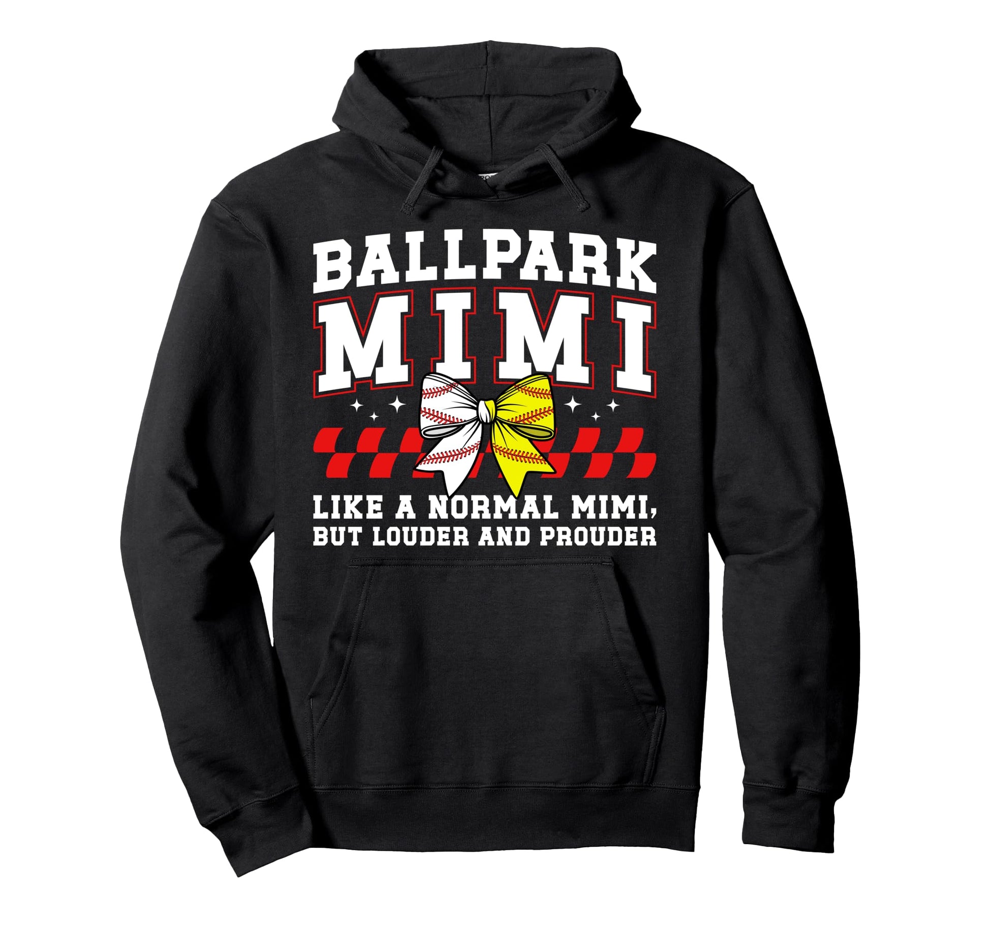 Ballpark Mimi Definition Baseball Hoodie - Minimalist Print Men Women - T-Shirt, Sweatshirt, Hoodie