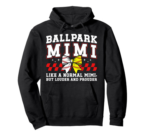 Ballpark Mimi Definition Baseball Hoodie - Minimalist Print Men Women - T-Shirt, Sweatshirt, Hoodie