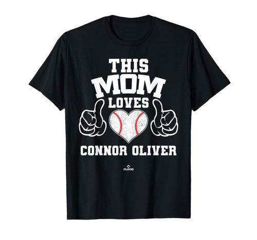 This Mom Loves Connor Oliver T-Shirt - Casual Everyday Wear Men Women - T-Shirt, Sweatshirt, Hoodie