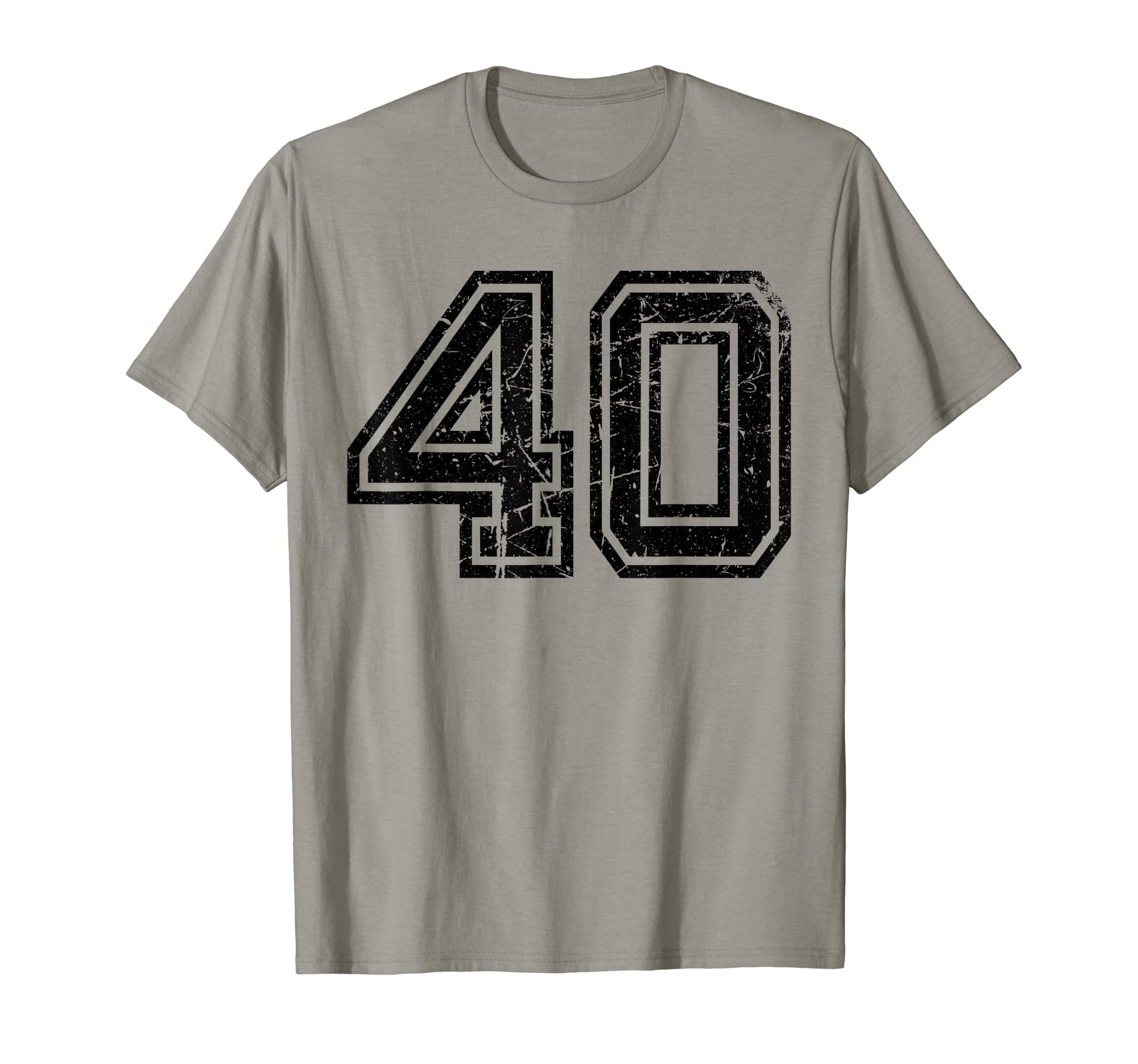 Number 40 Sports Jersey Varsity T-Shirt - Fun Novelty Design Men Women - T-Shirt, Sweatshirt, Hoodie