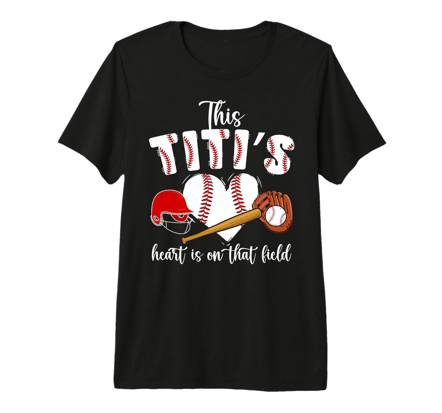 That Field Baseball Titi Baseball T-Shirt - Custom Art Print for Adults - T-Shirt, Sweatshirt, Hoodie