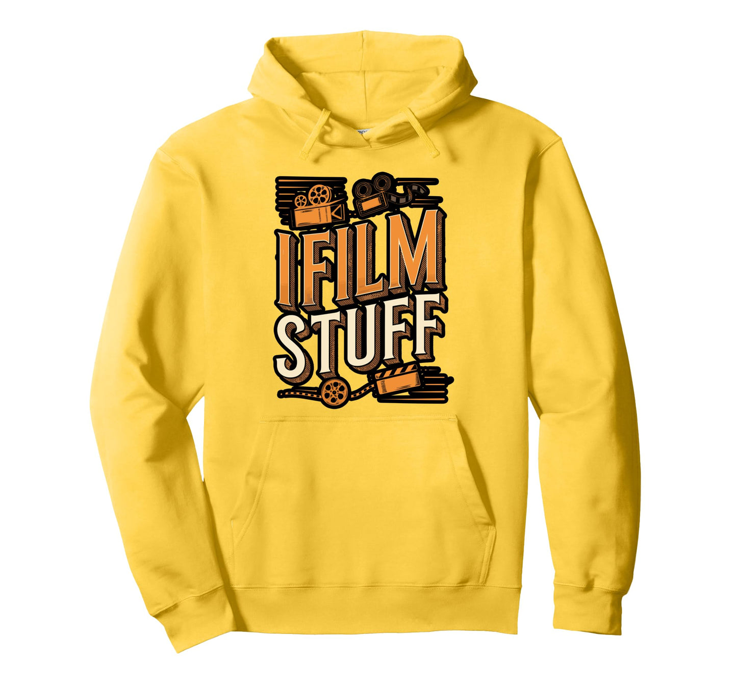 I Film Stuff Camera Hoodie - Streetwear Style Men Women - T-Shirt, Sweatshirt, Hoodie
