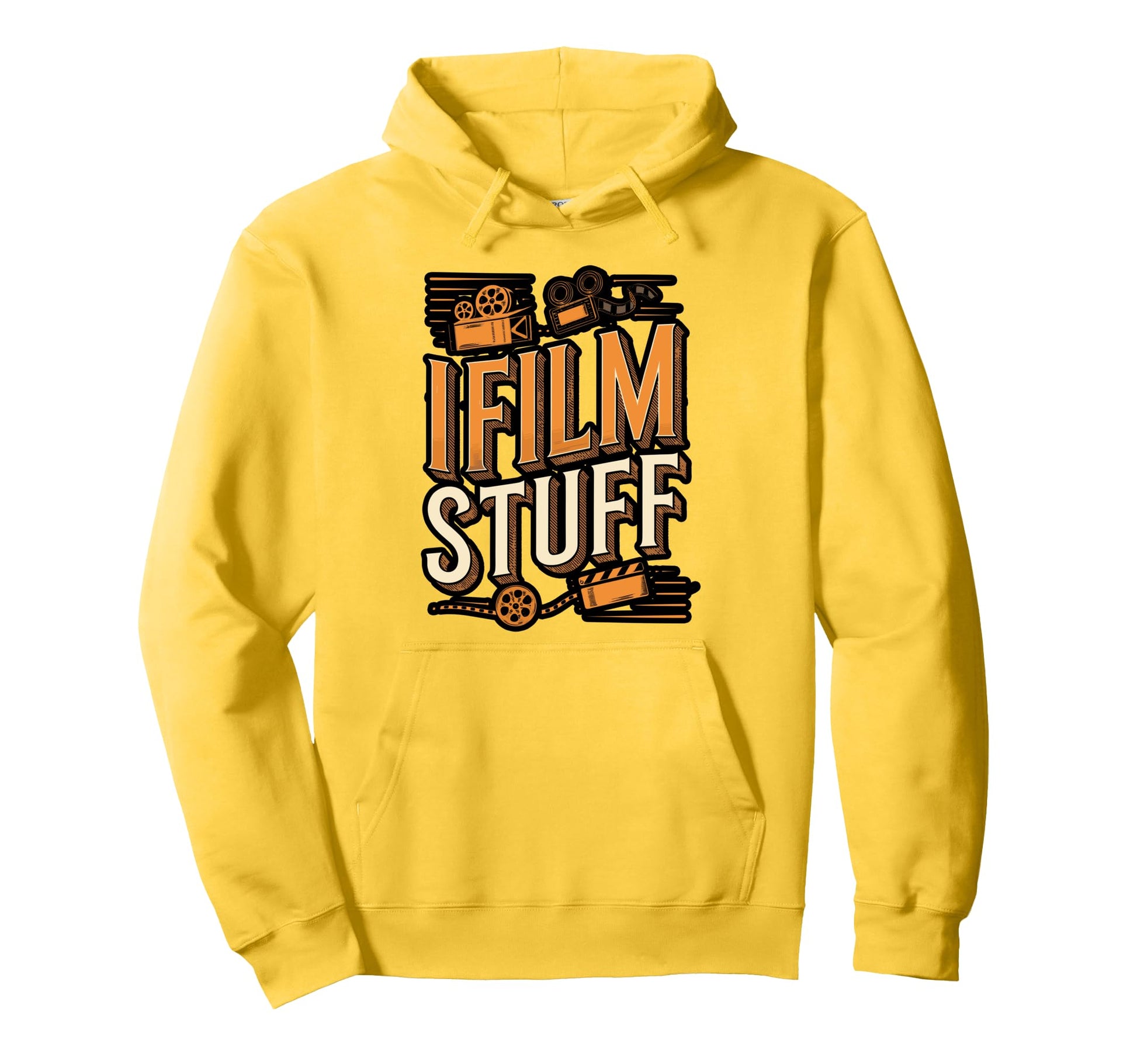 I Film Stuff Camera Hoodie - Streetwear Style Men Women - T-Shirt, Sweatshirt, Hoodie