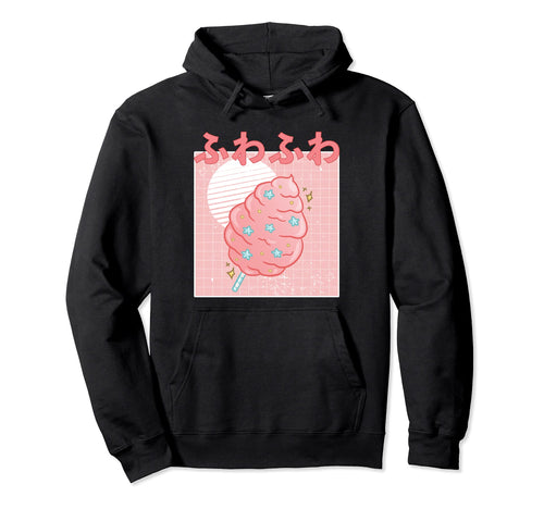 90S Anime Kawaii Japanese Cotton Candy Hoodie - Trendy Graphic Unisex - T-Shirt, Sweatshirt, Hoodie