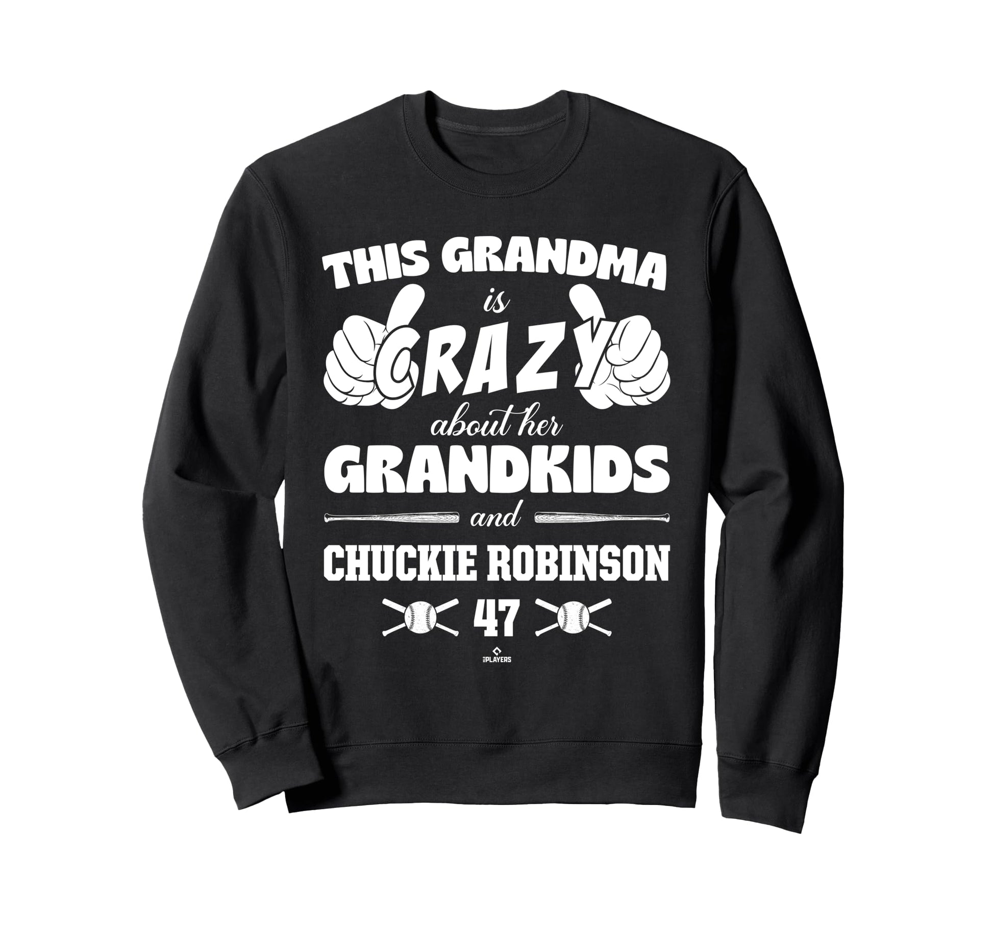 Grandma Crazy Chuckie Robinson Sweatshirt - Aesthetic Graphic for Adults - T-Shirt, Sweatshirt, Hoodie