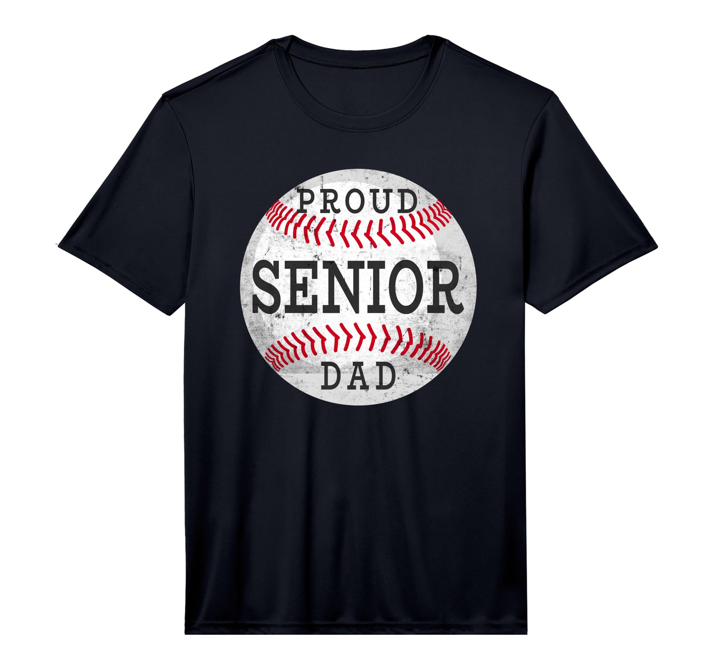 Proud Senior Baseball Player Dad T-Shirt - Aesthetic Graphic Unisex - T-Shirt, Sweatshirt, Hoodie