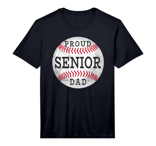 Proud Senior Baseball Player Dad T-Shirt - Aesthetic Graphic Unisex - T-Shirt, Sweatshirt, Hoodie