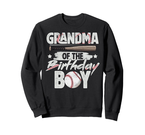 Grandma Birthday Matching Baseball Sweatshirt - Unique Graphic Unisex - T-Shirt, Sweatshirt, Hoodie