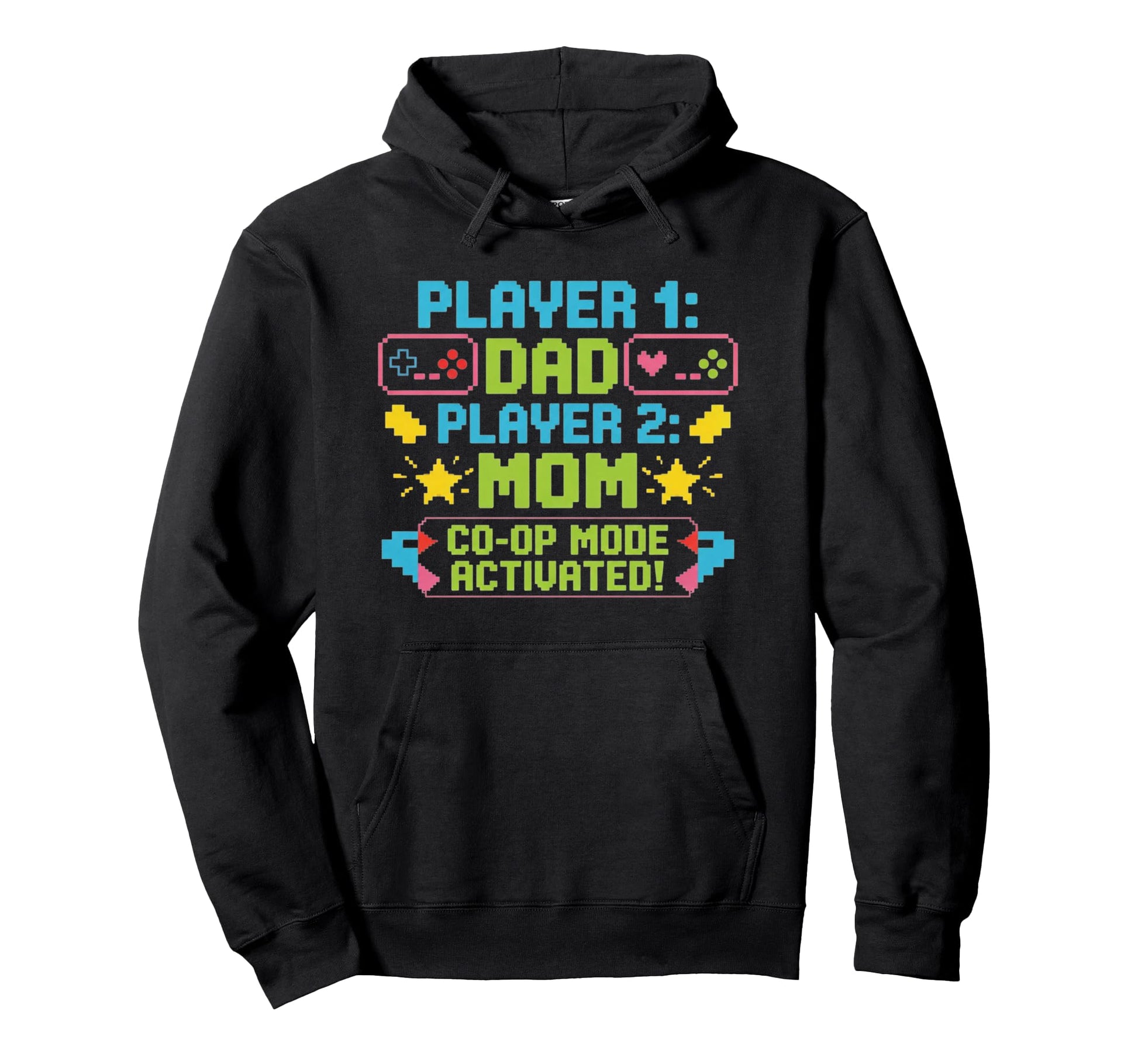 Gaming Fathers Day Gamer Dad And Mom Hoodie - Trendy Graphic Unisex - T-Shirt, Sweatshirt, Hoodie