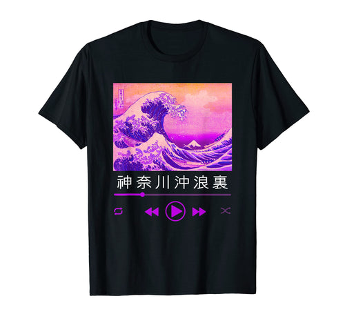 Vaporwave Aesthetic Teen Great Wave T-Shirt - Streetwear Style Unisex - T-Shirt, Sweatshirt, Hoodie