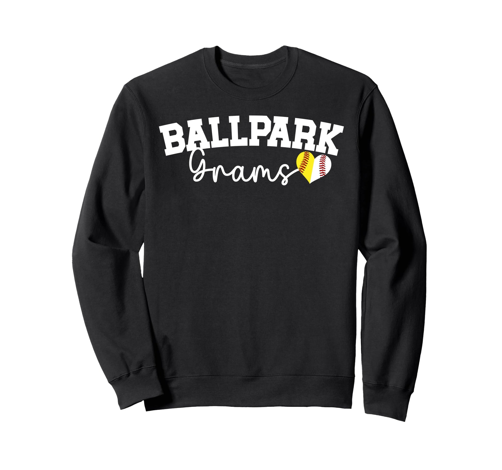 Ballpark Grams Grandma Softball Sweatshirt - Streetwear Style Men Women - T-Shirt, Sweatshirt, Hoodie
