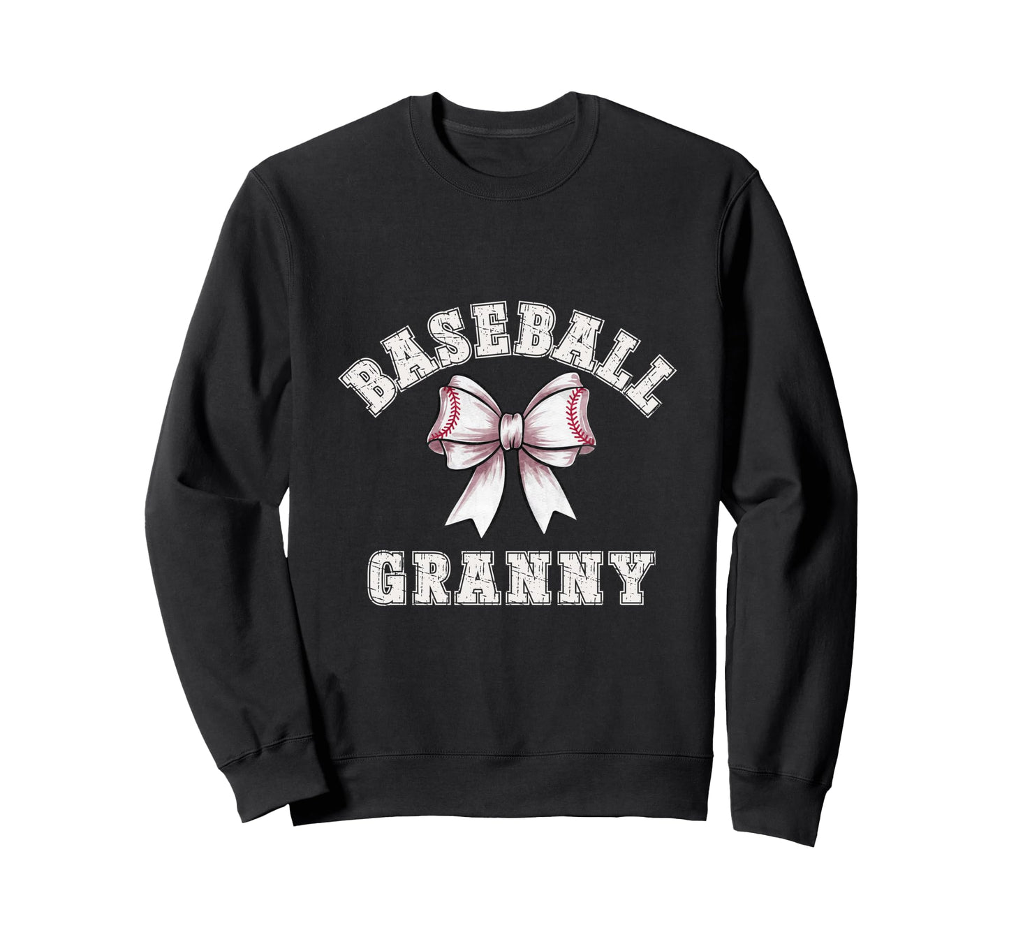 Coquette Baseball Granny Bow Game Sweatshirt - Novelty Apparel for Adults - T-Shirt, Sweatshirt, Hoodie