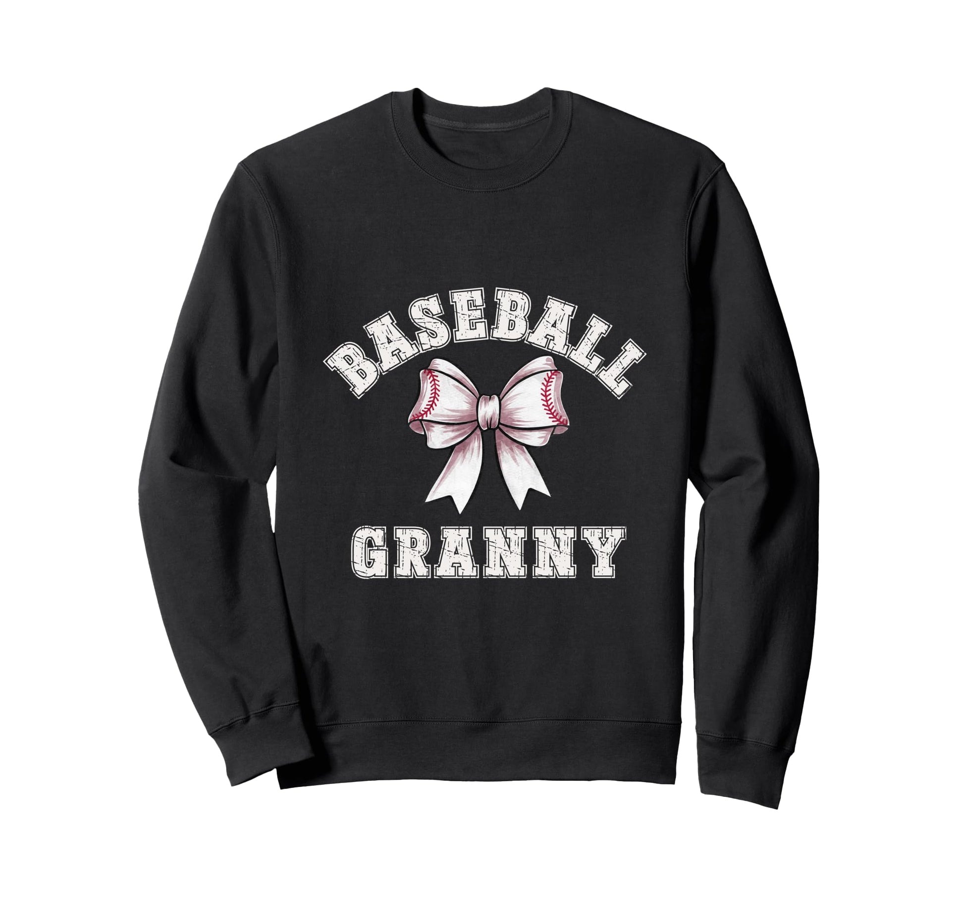 Coquette Baseball Granny Bow Game Sweatshirt - Novelty Apparel for Adults - T-Shirt, Sweatshirt, Hoodie
