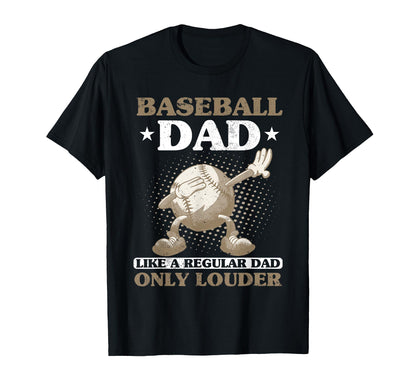 Fathers Day Baseball Dad Parent T-Shirt - Trendy Graphic Men Women - T-Shirt, Sweatshirt, Hoodie