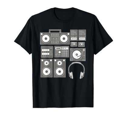 Funny Old School Hip Hop Rapper T-Shirt - Casual Everyday Wear for Adults - T-Shirt, Sweatshirt, Hoodie