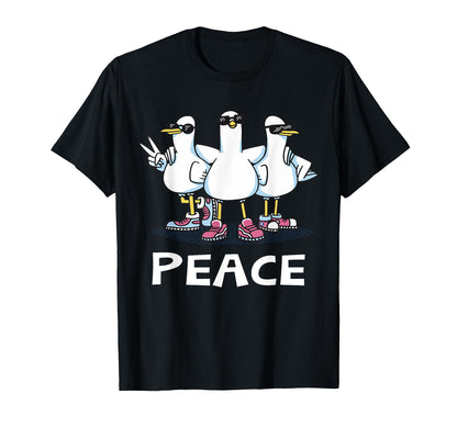 Give Peace Chance Peace World Peace Love T-Shirt - Custom Art Print Unisex - T-Shirt, Sweatshirt, Hoodie
