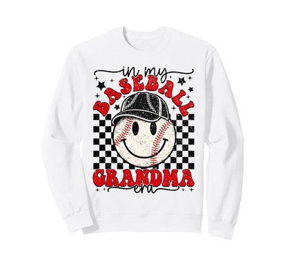 My Baseball Grandma Era Mothers Day Sweatshirt - Aesthetic Graphic Unisex - T-Shirt, Sweatshirt, Hoodie