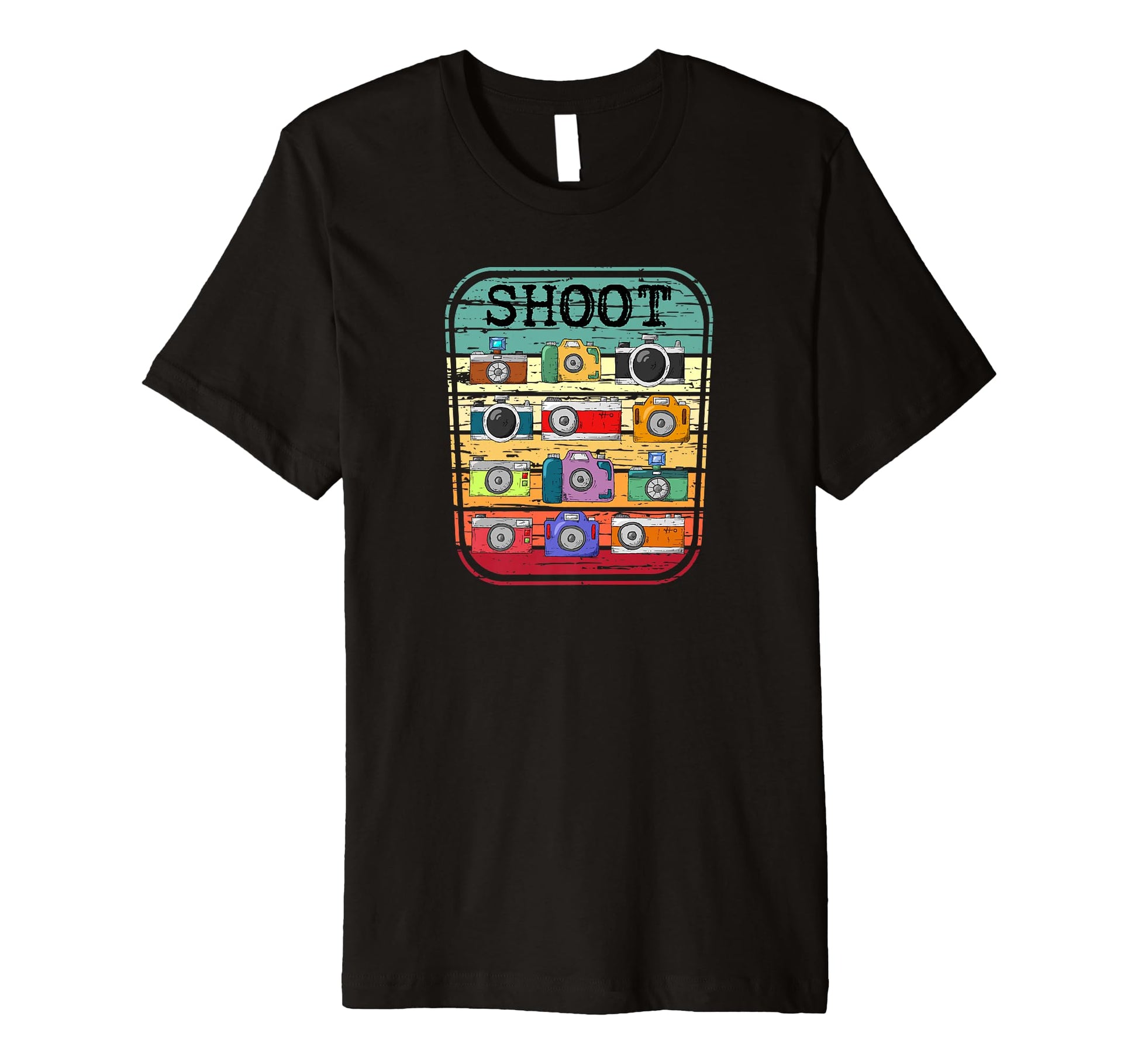 Photographer Art Photography Camera T-Shirt - Custom Art Print for Adults - T-Shirt, Sweatshirt, Hoodie