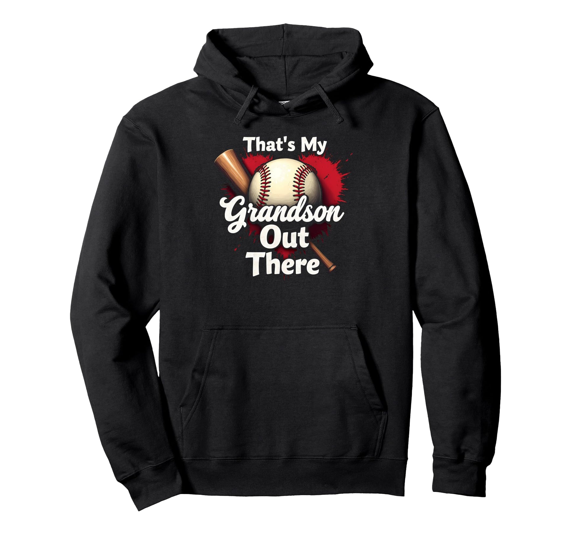 Happy Grandpa Baseball Pride Fest Hoodie - Custom Art Print Men Women - T-Shirt, Sweatshirt, Hoodie