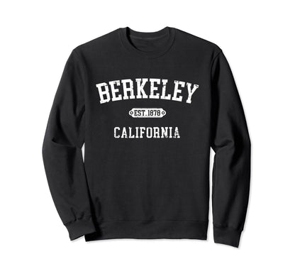 Berkeley California Ca State Varsity Sweatshirt - Graphic Print Men Women - T-Shirt, Sweatshirt, Hoodie