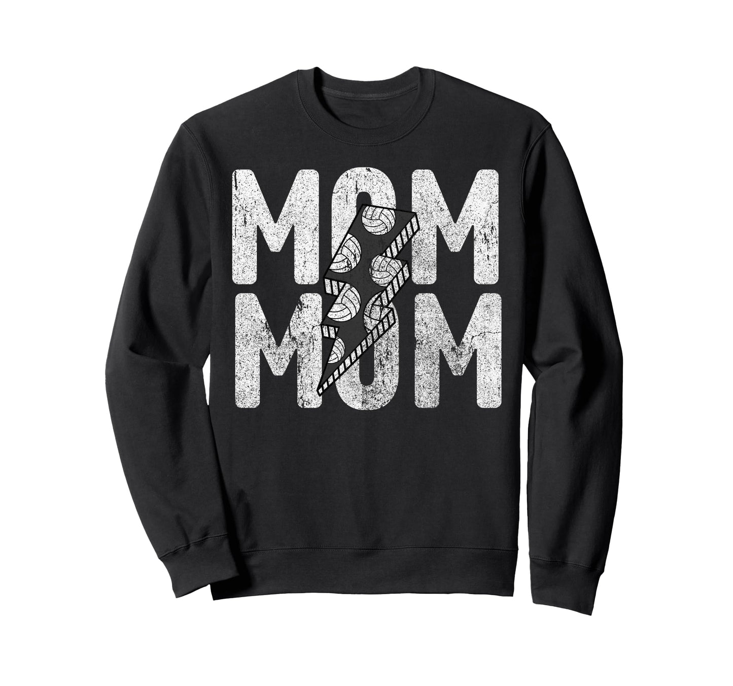 Volleyball Mama Volleyball Mom Sweatshirt - Fun Novelty Design for Adults - T-Shirt, Sweatshirt, Hoodie