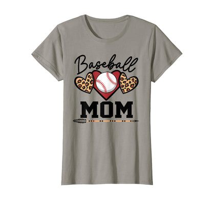 Baseball Mom Womens Baseball Game T-Shirt - Casual Everyday Wear Unisex - T-Shirt, Sweatshirt, Hoodie